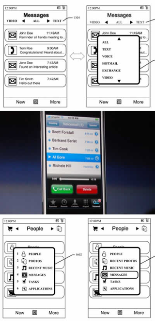 Illustration for article titled Microsoft Phone Patent Looks Just Like the iPhone